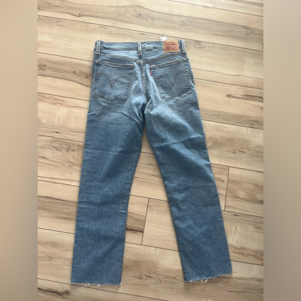 Levi’s wedgie straight button fly jeans. Size 30. - Picture 3 of 5